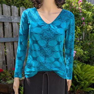 Mossimo Printed Long Sleeved Tee Shirt